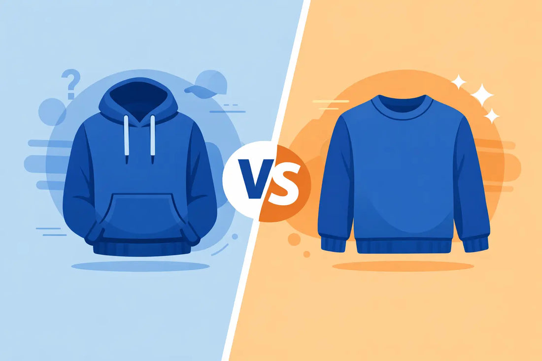Hoodie vs Sweatshirt Difference Explained