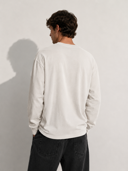 VAYRENX - Abstract Wave Graphic Long Sleeve Tee