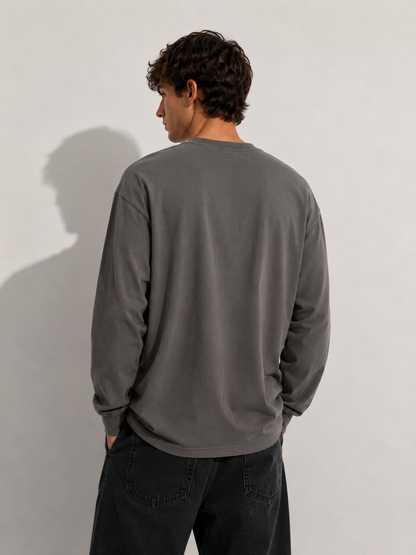 VAYRENX - Abstract Wave Graphic Long Sleeve Tee