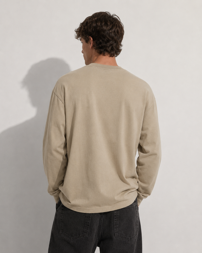 VAYRENX - Abstract Wave Graphic Long Sleeve Tee