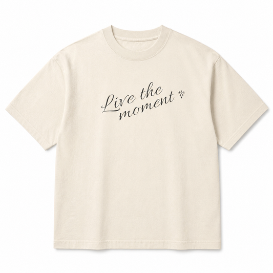 VAYRENX – Heavyweight Boxy Tee (Live the moment)