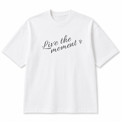 VAYRENX – Heavyweight Boxy Tee (Live the moment)