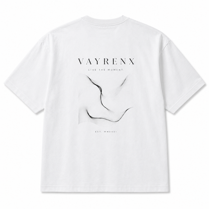 VAYRENX – Heavyweight Boxy Tee (Live the moment)