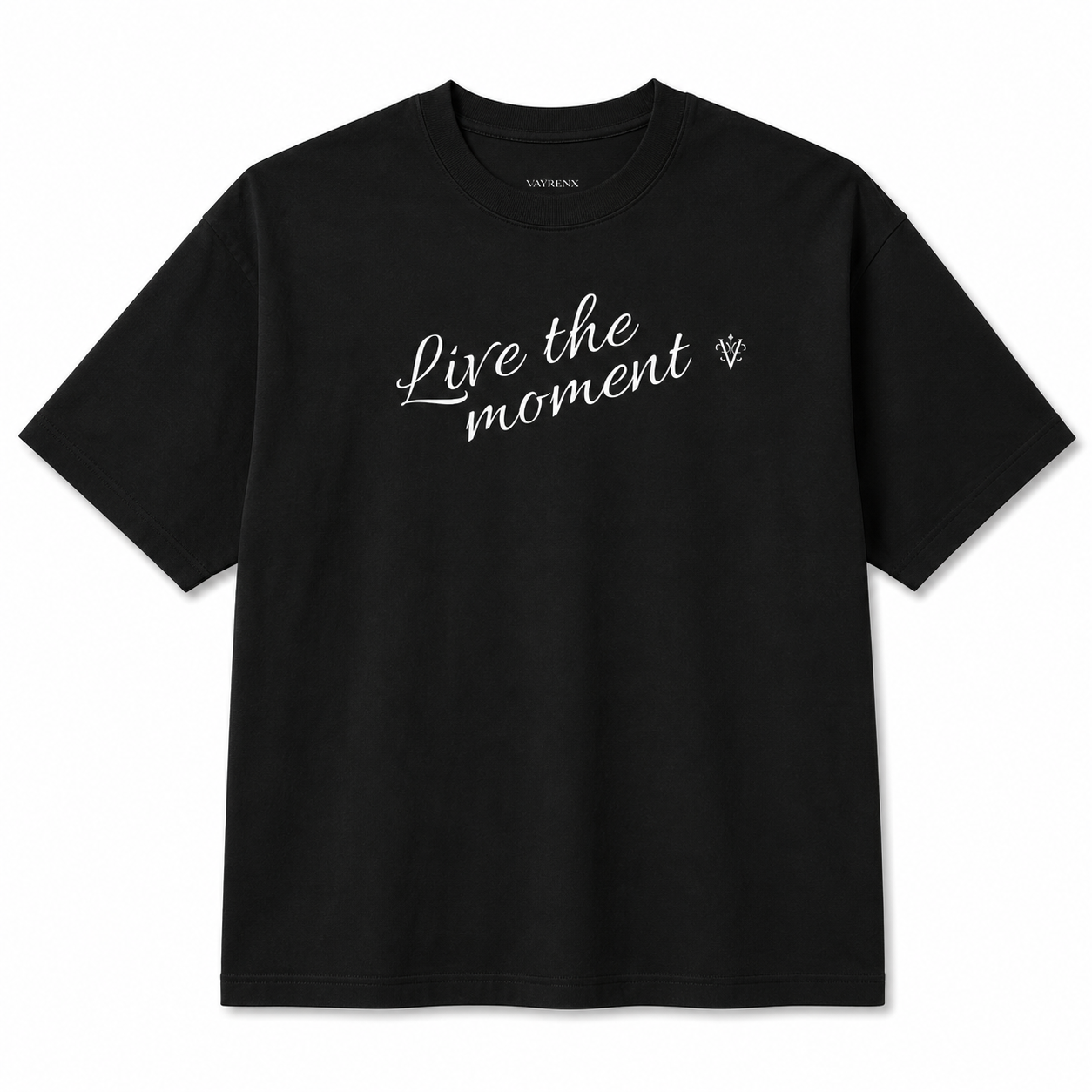 VAYRENX – Heavyweight Boxy Tee (Live the moment)
