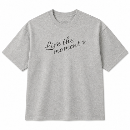 VAYRENX – Heavyweight Boxy Tee (Live the moment)