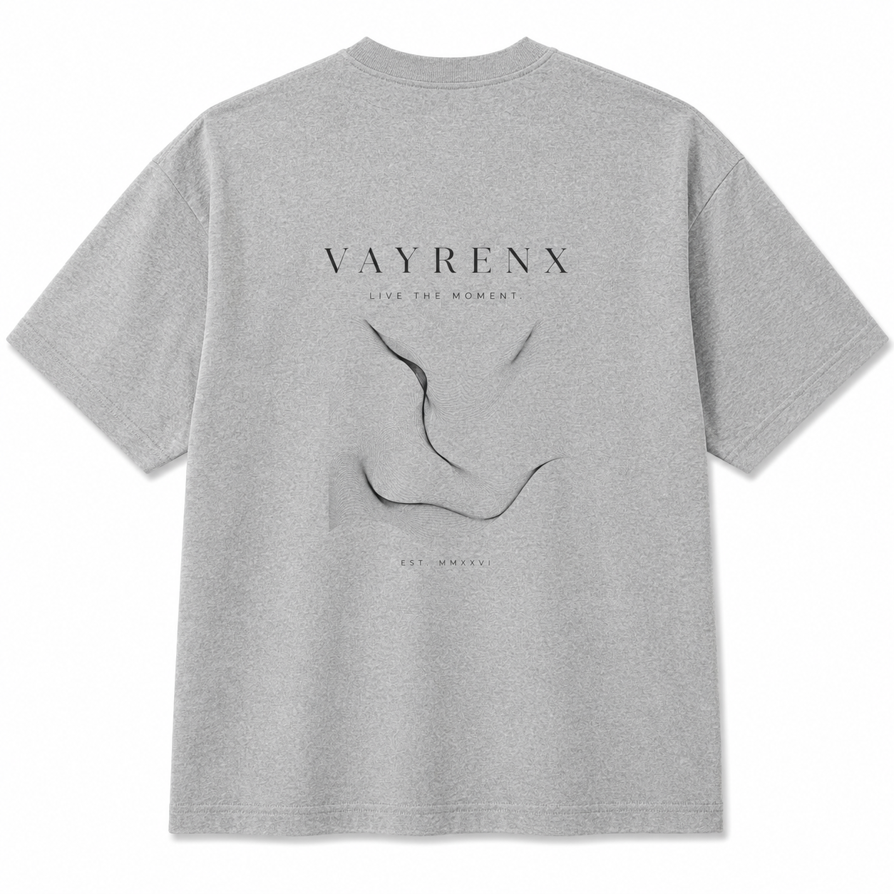 VAYRENX – Heavyweight Boxy Tee (Live the moment)