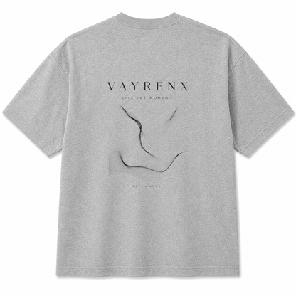 VAYRENX – Heavyweight Boxy Tee (Live the moment)