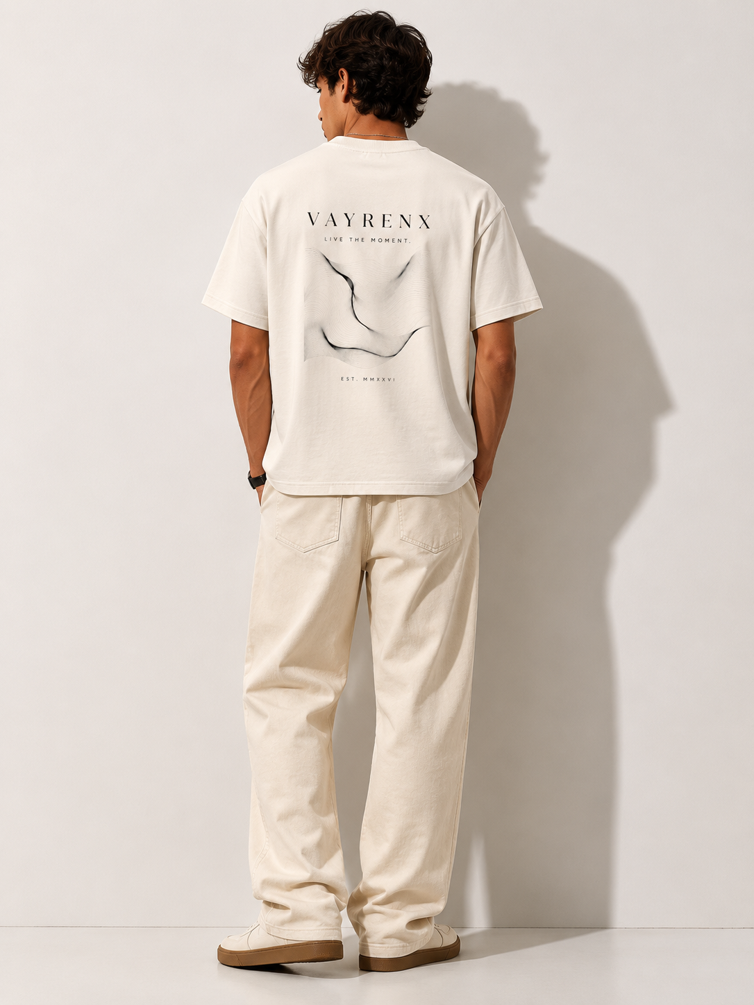 VAYRENX – Heavyweight Boxy Tee (Live the moment)