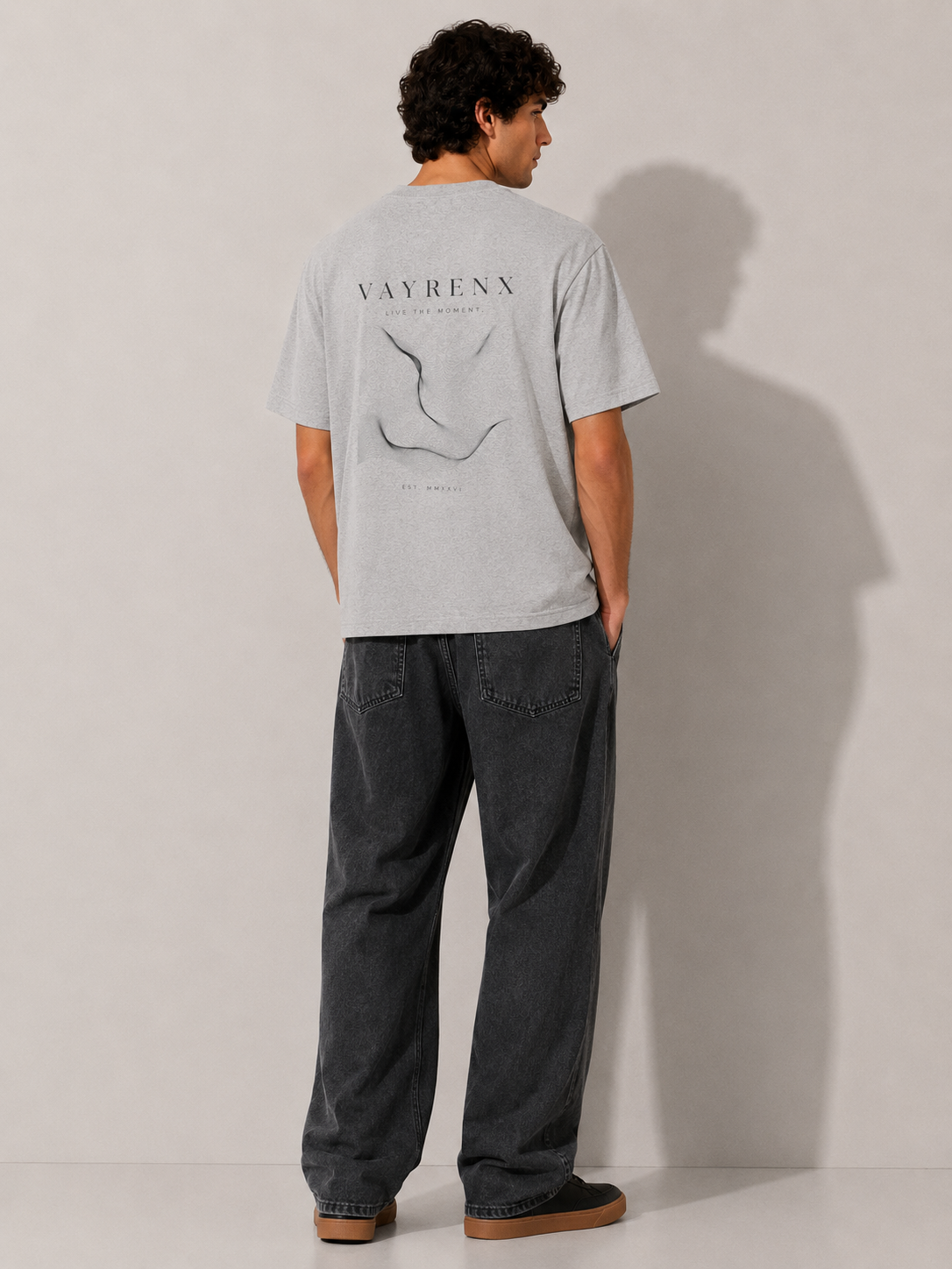 VAYRENX – Heavyweight Boxy Tee (Live the moment)