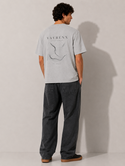 VAYRENX – Heavyweight Boxy Tee (Live the moment)